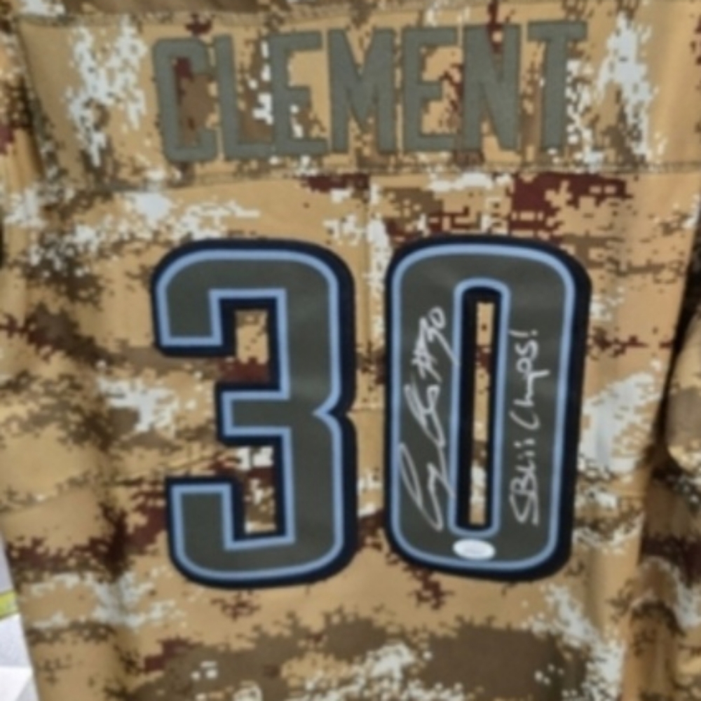 NFL Philadelphia Eagles Camouflage Jersey Autographed
